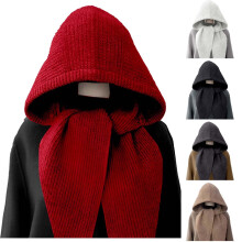 Balaclava Hat Women Winter Thickened Hood for Cold Wind