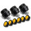 1/2" Thread Intake Silencer Filter, 20mm Metal Air Compressor Muffler with Replaceable Filter Element, Noise Reduction 1