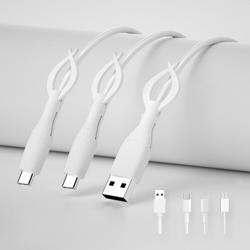 Silicone Cable Protector and Winder 2-in-1 for iPhone Micro 2