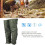 Anti-bite gaiter leg protection military green 3