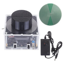 MWO Automatic Rotating Multi-Wave Oscillator Rotating Ornament - Rotating Copper Ring Light & Shadow Ornament EU Plug