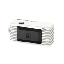 Keychain Digital Camera 1920x1080 30fps HD Portable Sports Camcorder Retro Video Recorder for Kids Gift White