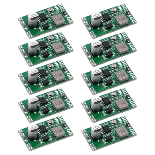 10PCS MP4560 2A - Step-Down Regulated Power Supply Module 3.3V/5V/9V/12V Adjustable 6-55V