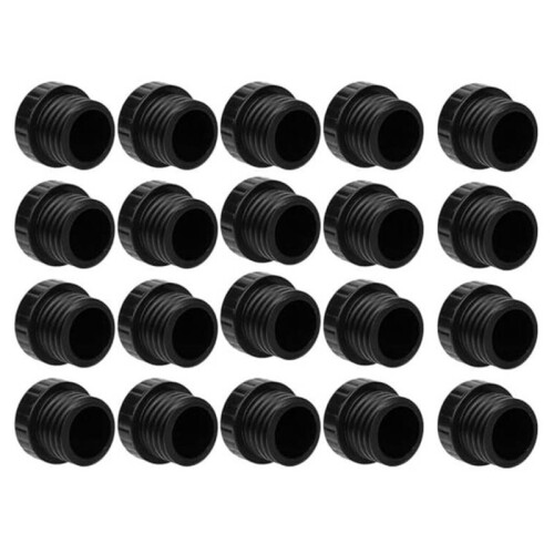 20PCS Light Socket Safety Caps Plugs E26 Light Bulb Socket Cover End Caps Light Socket Protective Caps for String Lights 1