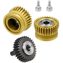Kit D'Engrenage D'Extrudeuse avec Revêtement DLC pour K1 K1C K1 Max pour -3 V3, Pièce D'Imprimante 3D à Réduction Entièrement Métallique