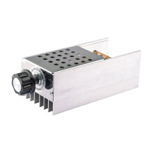 AC 220V 6000W SCR Voltage Regulator Dimming Dimmer Motor Speed Controller Thermostat Electronic Voltage Regulator Module