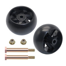 Kit de Roues de Jauge de Plateau 2 Pièces pour la Plupart des Plateaux de 42", 46'' et 48'' Remplace pour 532174873 pour Cub Cadet