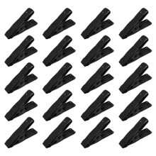 20 Small Metal Clips/Spring Clips for A Black 2-Inch Background Balloon Arch.