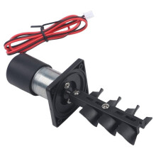 Tintenbehälter Rührmotor, Einstellbarer Tintenrührer für Tintenstrahl- und UV-Drucker, 1L Abnehmbarer Ventilator für Klingen-Kit 1L