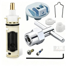 Bathroom Hot and Cold Faucet Cartridge, for Moen Bathtub & Shower Valve Cartridge, with Suitable Installation Tools,1Set
