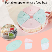 Storage Box with Lid for Snacks and Fruit