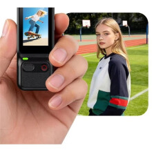 4K Action Camera 180 Rotatable Video Recording Entry Portable Action Camera for Vlog Girls Record Life 64GB