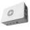 Heat Dissipation ABS Case Motherboard Fan Box White Shell Plastic Box Bracket Cooling Fan for Raspberry Pi 4 4