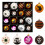 16 Pcs Halloween Ornaments Tree Decorations Indoor Vintage 1