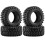 4 Peças 90x38mm Borracha 1.9 Polegadas Pneus de Crawler para Carro Crawler RC 1/10 1/12 para MJX H12P MN128 1