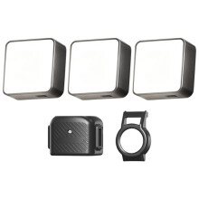 3Pcs Magnetic Selfie Fill Light for Osmo Pocket 3 Rechargeable LED Fill Light with 3 Color Modes