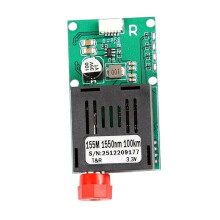 100KM TTL-Optischer Transceiver-Modul FC-Schnittstelle, Glasfaser-Transceiver, Optisches Terminalgerät AV/VCC/GND RX