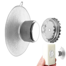 Magnetic Suction Cup Soap Hanger Wall Mounted Soap Rack with Removable Hanging Soap Holders for Bathroom Shower