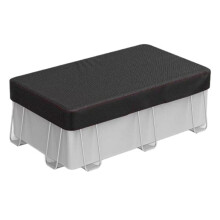 Rectangular Above Ground Pool Cover Outdoor Swimming Pool Dust Cover Outdoor Large Square Pool Cover Dust Rain Proof