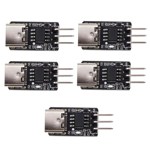 5Pcs AM32 ESC Parameter Adjuster AM32 ESC Programmer Module Brushless Speed Controller Type C for FPV Drone RC Model Car