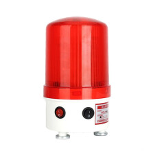 Volume Control Magnetic Indicator Light with Adjustable Sound and Strobe for 24V Red