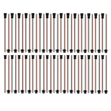 30 Pair JST SM 3Pin Connectors for WS2812B WS2811 WS2812 WS2814 SK6812 LED Strips Male Female Connector 15cm 22AWG Wire