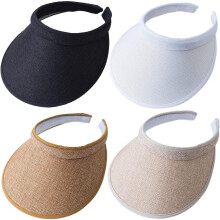 Sun Visor Hat for Women UV Protection 4 Pack