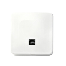 Punto de Acceso Inalámbrico AX3000 Wifi6 de Pared AP Panel Doble Banda 2.4G y 5G Puerto RJ45 Estándar POE Router Gigabit para el Hogar