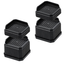4 Pack Stackable Treadmill Incline Riser Blocks, Walking Pad Incline Risers for Gym and Home