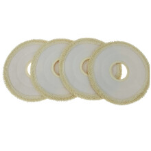 4 Pièces Chiffon Mop pour Pièces de Nettoyage de L'Aspirateur pour Matrix 10 Ultra Mop en Peluche Mop