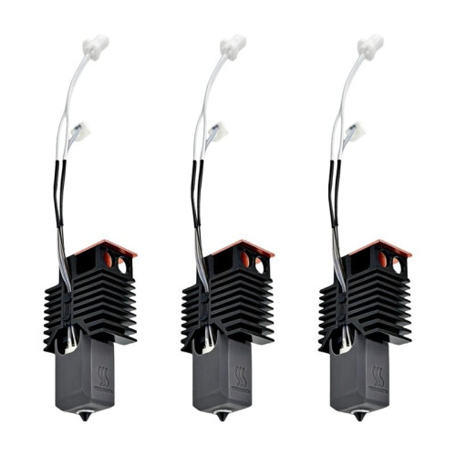 3PCS for Snapmaker U1 Heating Hotend 0.4mm Pre-Installed Thermistor Ceramic Heating Plate Quick 3D Printer Parts