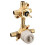Mixer Shower Valve with Integrated Switching Function, Controls 2 or 3 Shower Units, CC/IPS Interface, with Stop Valve 1