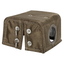 Muffler Blanket Cover Fits for Chinese Excavator Skid Steer Quick Lock Side Spring Clips Heat Shield Wrap
