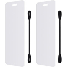2 Pcs Appliance Sliders with Pull Strap Fridge, 48.43 X 8.07 Inches for Refrigerators Furniture Moving, Glides Tile