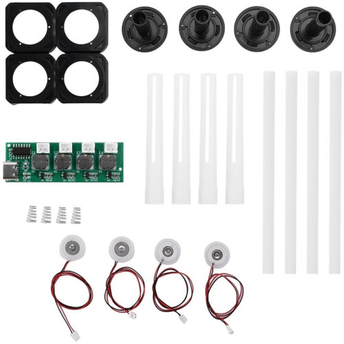DC5V Four Spray Humidifier Module Atomization Control Board DIY Ultrasonic Nebulizer TYPE-C Interface