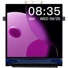 ESP32-C6 LCD Ontwikkelbord 1.3 Inch Display 1.3inch 240x240 Scherm ST7789 TV -Poort QST LVGL voor