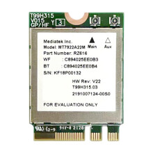 MT7922 WiFi 6E M.2-WLAN-Karte BT 5.3 Tri-Band 2.4G/5G/6GHz-Netzwerkadapter 802.11AX-WLAN-Karte Win 10/11
