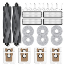 For L10s Ultra/L10 Ultra Vacuum Replacement Parts, Roller & Side Brushes, HEPA Filters, Dust Bags, Mop Pads