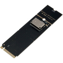 M.2 NVME M-Key to OCulink Adapter Card M.2 PCIe X4 to SFF-8612 Female Adapter Converter Support PCIe 3.0/4.0 for U.2 SSD