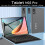 XGODY N02 Pro 10.1" 256GB ROM Unlocked Tablet Android 15 Octa-Core 2-in-1 Grey 1
