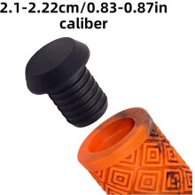 Rączki Rowerowe z Gumy 160MM, Uchwyty Kierownicy Roweru, Antypoślizgowe, Wodoodporne, Mankiety MTB, Miękkie Części Rowerowe A