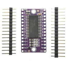 Carte de Développement pour Module de Commande de Matrice de Points LED 16x8 HT16K33