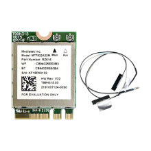 Scheda di Rete Wireless MT7922 WiFi 6E 2400Mbps Scheda di Rete WiFi 2.4G 5G 6G 802.11AX M.2 NGFF 5.3 Adattatore MU-MiMO