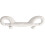 Bolt Snaps Double Ended Hook 90mm Stainless Steel Diving Double Headed Hook Quick Release Spring Hooks for Diving A 1