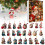 Acrylic Red Hat Cat Advent Calendar 2025 – 24 Pieces 2