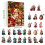 Acrylic Red Hat Cat Advent Calendar 2025 – 24 Pieces 3