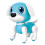 Blue Robot Dog Toy Gesture-Controlled Smart Following ABS 1