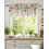 Sage Green Eucalyptus Orange Gradient Valance 42x12in Linen 6