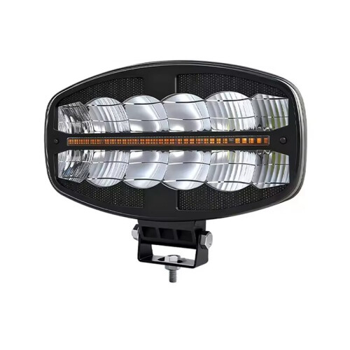 Lanterna de Trabalho com Foco de 9 Polegadas, Luz de LED para Carros, Caminhões, Off-Road e Reboques
