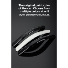 Rearview Mirror Trim Anti-Collision Strip for Model 3 2019-2025 Anti-Collision Mirror Bumper Strip Protector A